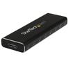 StarTech USB 3.0 to M.2 SATA External SSD Enclosure with UASP - Serial ATA/600 - USB 3.0 - Aluminum