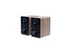 EDIFIER M60 Bluetooth Compact Desktop 2.0 Speaker System, Classic Oak