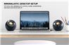 Creative Pebble V2 2.0 USB Powered Desktop Speaker, Black