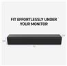 Creative Stage SE Compact Under-monitor Soundbar with Bluetooth 5.3(Open Box)