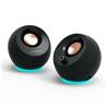 CREATIVE Pebble Pro 2.0 RGB Speakers with Bluetooth 5.3, Black