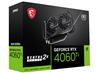 MSI GeForce RTX 4060 Ti VENTUS 2X BLACK 8G OC GDDR6 Graphics Card