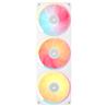 CORSAIR LX360 RGB 360mm Regular Case Fan 3-Pack White
