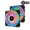 CORSAIR LL Series, LL140 RGB, 140mm Dual Light Loop RGB LED PWM Fan(Open Box)