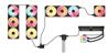 CORSAIR LX360 RGB 360mm Regular Case Fan 3-Pack black