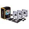 CORSAIR LL Series, White LL120 RGB, 120mm RGB LED Fan