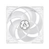 Arctic P12 PWM (White/Transparent) – 120mm Pressure optimized case fan | PWM Controlled speed