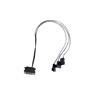 LIAN LI UNI FAN SL WIRELESS RGB Lame inversée Couleur noire 3x 12 cm Pack de ventilateurs avec contrôleur (Lame inversée)