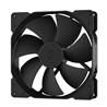 FRACTAL DESIGN Dynamic X2 PWM GP-18 180 mm High Durability LLS Bearing Black Edition Radiator Optimized Computer Case Fan