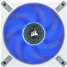 Corsair ML120 LED ELITE, 120mm Magnetic Levitation Blue LED Fan with AirGuide, Single Pack - White Frame