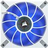 Corsair ML120 LED ELITE, 120mm Magnetic Levitation Blue LED Fan with AirGuide, Single Pack - White Frame