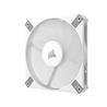 CORSAIR AF SLIM Series, AF120 SLIM, 120mmx15mm Fluid Dynamic Bearing Fan, White, Single Pack