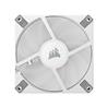 CORSAIR AF SLIM Series, AF120 SLIM, 120mmx15mm Fluid Dynamic Bearing Fan, White, Single Pack