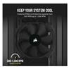 CORSAIR SP ELITE Series, SP120 ELITE, 120mm Case Fan with AirGuide, Single Pack