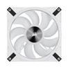 Corsair iCUE QL140 RGB 140mm RGB PWM White Dual Fan Kit with Lighting Node CORE