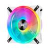 Corsair iCUE QL140 RGB 140mm RGB PWM White Dual Fan Kit with Lighting Node CORE