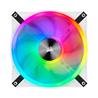 Corsair iCUE QL140 RGB 140mm RGB PWM White Dual Fan Kit with Lighting Node CORE