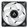 Arctic P12 PWM PST A-RGB 0dB (Black) – 120mm Pressure optimized case fan | PWM controlled speed with PST | A-RGB illumination