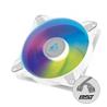 Arctic P12 PWM PST A-RGB 0dB (White) – 120mm Pressure optimized case fan | PWM controlled speed with PST | A-RGB illumination