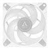 Arctic P12 PWM PST A-RGB 0dB (White) – 120mm Pressure optimized case fan | PWM controlled speed with PST | A-RGB illumination