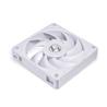 LIAN LI Uni Fan P28 Case Fan, 120mm Daisy Chain PWM Fan, 3 Pack w/ Fan Controller - White