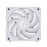 LIAN LI Uni Fan P28 Case Fan, 120mm Daisy Chain PWM Fan, 3 Pack w/ Fan Controller - White