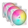 Corsair AR120 RGB 120mm ARGB-compatible Fan, Triple Pack - White(Open Box)