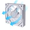 LIAN LI Uni Fan SL-INF 120 Reverse Blade 120mm Case Fan, Single Pack - White