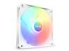 NZXT F140 RGB Core Case Fan Twin Pack, White