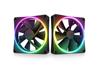 NZXT F120 RGB DUO Case Fan Triple Pack, Black