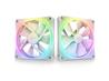 NZXT F120 RGB DUO Case Fan Triple Pack, White(Open Box)