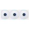 LIAN LI Uni Fan TLLCD120 White, Triple Pack