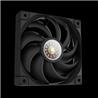 DeepCool FT12, 120mm FDB Fan, 3-Phase 10-pole 12-slot Motor, PWM, Transparent Center Window, Subtle White LED underglow, Black