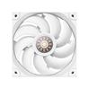 DeepCool FT12 WH, 120mm FDB Fan, 3-Phase 10-pole 12-slot Motor, PWM, Transparent Center Window, Subtle White LED underglow, Whi