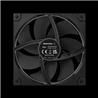 DeepCool FT14, 140mm FDB Fan, 3-Phase 10-pole 12-slot Motor, PWM, Transparent Center Window, Subtle White LED underglow, Black