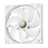 DeepCool FT14 WH, 140mm FDB Fan, 3-Phase 10-pole 12-slot Motor, PWM, Transparent Center Window, Subtle White LED underglow, Whi