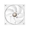 DeepCool FT14 WH, 140mm FDB Fan, 3-Phase 10-pole 12-slot Motor, PWM, Transparent Center Window, Subtle White LED underglow, Whi