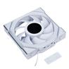 LIAN LI UNI FAN SL WIRELESS RGB LCD Reverse White Color Single Pack 12cm Fan Pack without Controller (Reverse Blade )