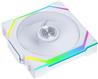 Lian Li UNI FAN SL 120 Ventilateur RVB sans fil 120 mm, Blanc