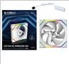 Lian Li UNI FAN SL 120 Ventilateur RVB sans fil 120 mm, Blanc