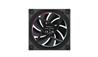 DeepCool FL12, Ventilateur ARGB Gen 2 hautes performances 120 mm, Noir, Chaîne en guirlande PWM, Lot de 1