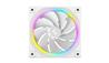 DeepCool FL12R WH, Ventilateur ARGB Gen 2 haute performance 120 mm, Blanc, Inversé, Chaîne en guirlande PWM, Lot de 1