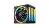 DeepCool FL12R 3IN1, 120mm High-Performance ARGB Gen 2 Fans, Black, Reverse, PWM Daisy Chain, 3 Pack