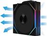Ventilateur Lian-Li Fan 12RTL1W3B FDB Noir