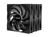 be quiet! Pure Wings 3 PWM 140 mm Ventilateur Paquet de 3 Noir(Open Box)