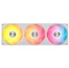 CORSAIR RS360 II ARGB 120 mm Regular Ventilateur Paquet de 3 Blanc