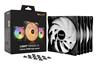 be quiet! Light Wings LX 120mm Ventilateur PWM ARVB Haute Vitesse, Noir, Paquet de 3(Open Box)