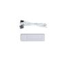 LIAN LI UNI FAN SL WIRELESS RGB LCD Reverse White Color Single Pack 12cm Fan Pack without Controller (Reverse Blade )