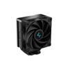 DeepCool AK400 ZERO DARK Performance CPU Cooler, 4 Direct Touch Copper Heat Pipes, 120mm Fluid Dynamic Bearing PWM Fans, 220W T