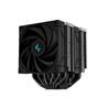 DeepCool AK620 ZERO DARK High-Performance CPU Cooler, Dual-Tower Design, 2x 120mm Fluid Dynamic Bearing Fans, 6 Copper Heat Pip